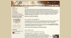 Desktop Screenshot of jewishstudies.sdsu.edu