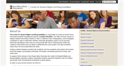 Desktop Screenshot of csrr.sdsu.edu