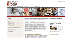 Desktop Screenshot of iscor.sdsu.edu