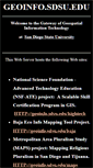 Mobile Screenshot of geoinfo.sdsu.edu