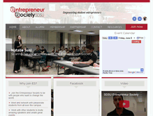 Tablet Screenshot of entrepreneur.sdsu.edu