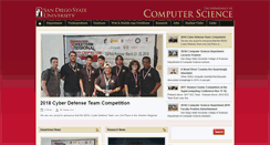 Desktop Screenshot of cs.sdsu.edu