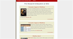 Desktop Screenshot of fire.sdsu.edu