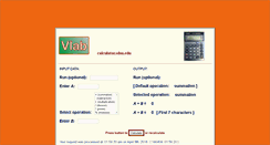 Desktop Screenshot of calculator.sdsu.edu