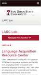 Mobile Screenshot of larclab.sdsu.edu
