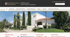 Desktop Screenshot of ens.sdsu.edu