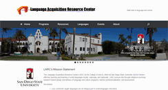 Desktop Screenshot of larc.sdsu.edu