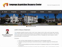 Tablet Screenshot of larc.sdsu.edu
