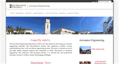 Desktop Screenshot of aerospace.sdsu.edu