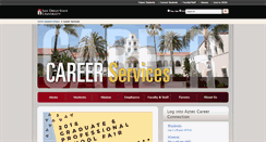 Desktop Screenshot of career.sdsu.edu