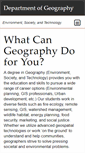 Mobile Screenshot of geography.sdsu.edu