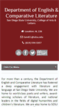 Mobile Screenshot of literature.sdsu.edu