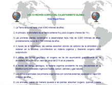 Tablet Screenshot of calentamientoglobal.sdsu.edu
